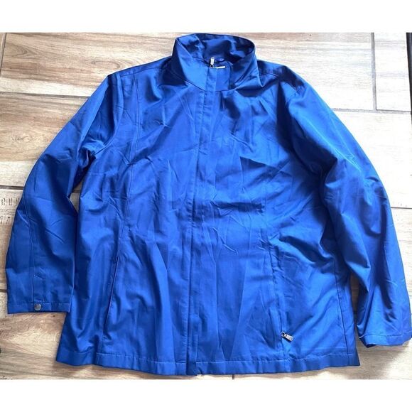 Cutter & Buck CB Weathertec Blue Jacket Men’s XXXL Front Zipper NWT Waterproof - Picture 1 of 13
